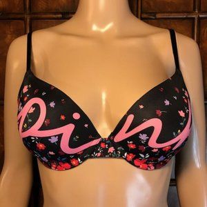 Victoria's Secret PINK Floral Pushup Bra
